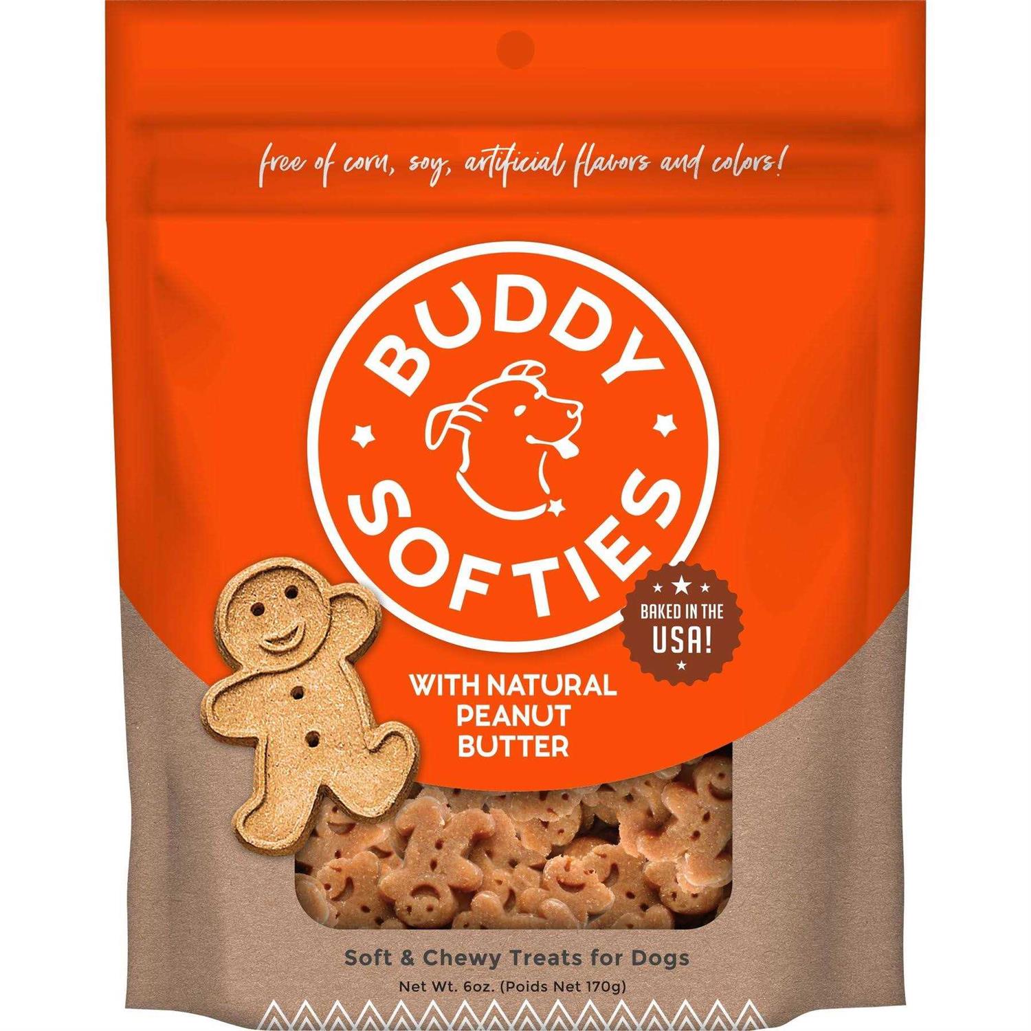 Buddy Biscuits Peanut Butter Soft and Chewy Dog Treats - Healthber