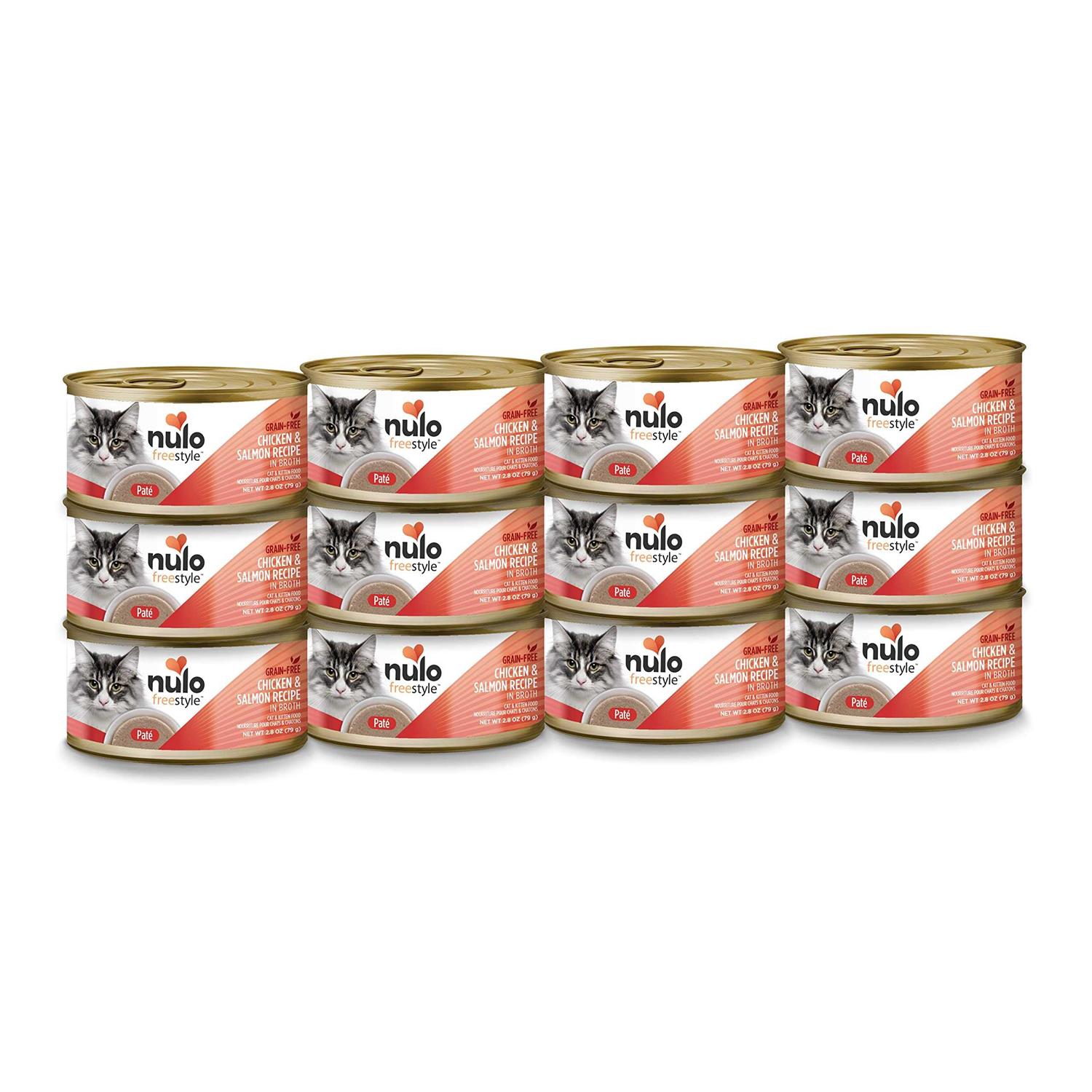 Nulo Freestyle Chicken & Salmon Pate Wet Cat Food - Healthber