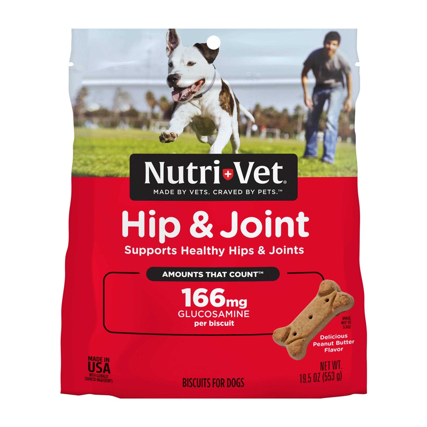 Nutri-Vet Hip &Joint Dog Biscuits - Healthber