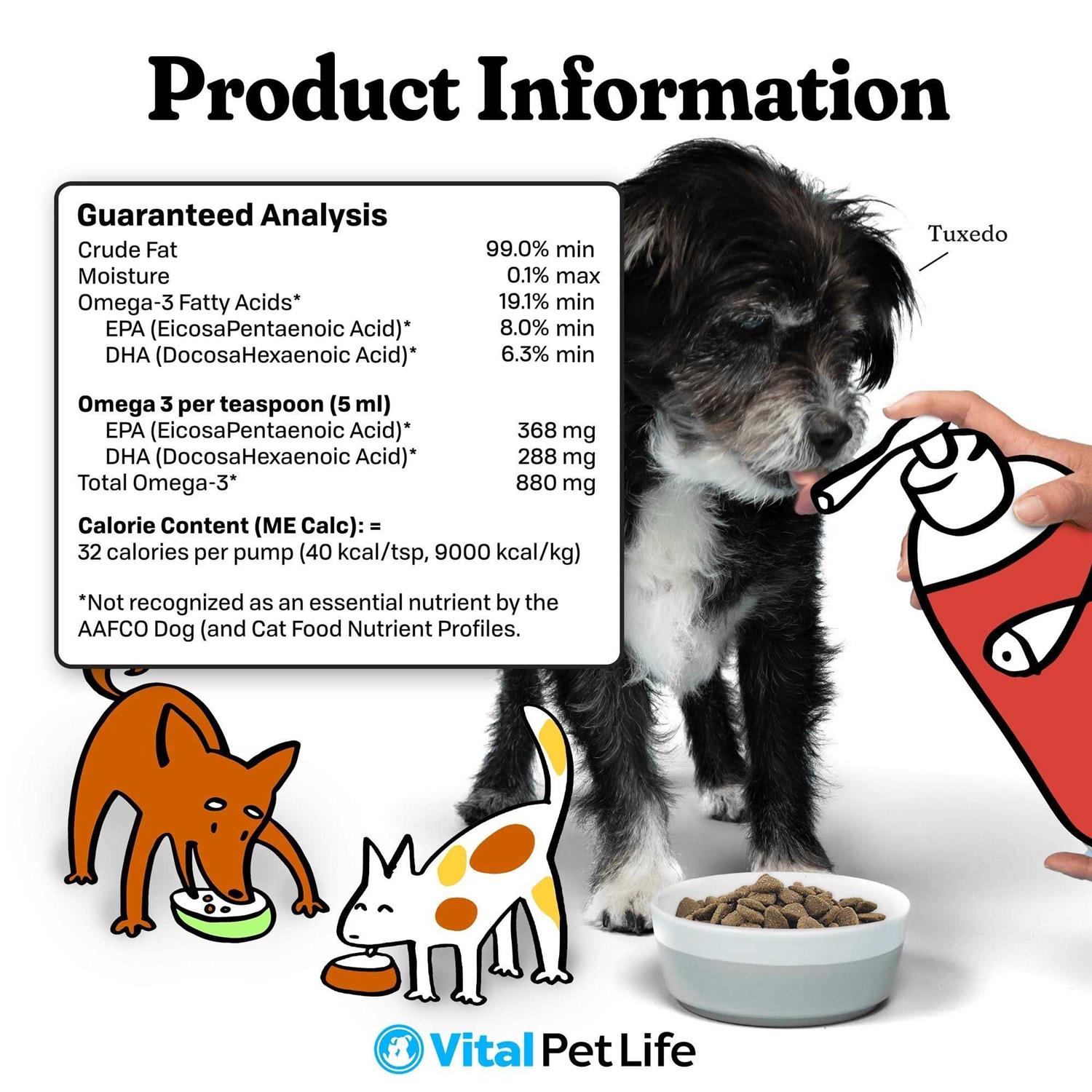 Vital Pet Life Fish Oil for Dogs - Healthber
