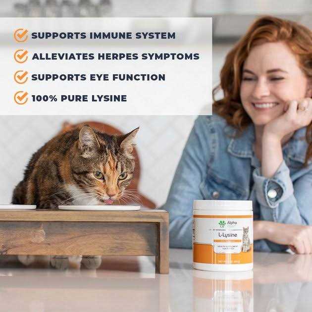 Alpha Paw Human Grade for Pets Cat Lysine Supplement - Healthber