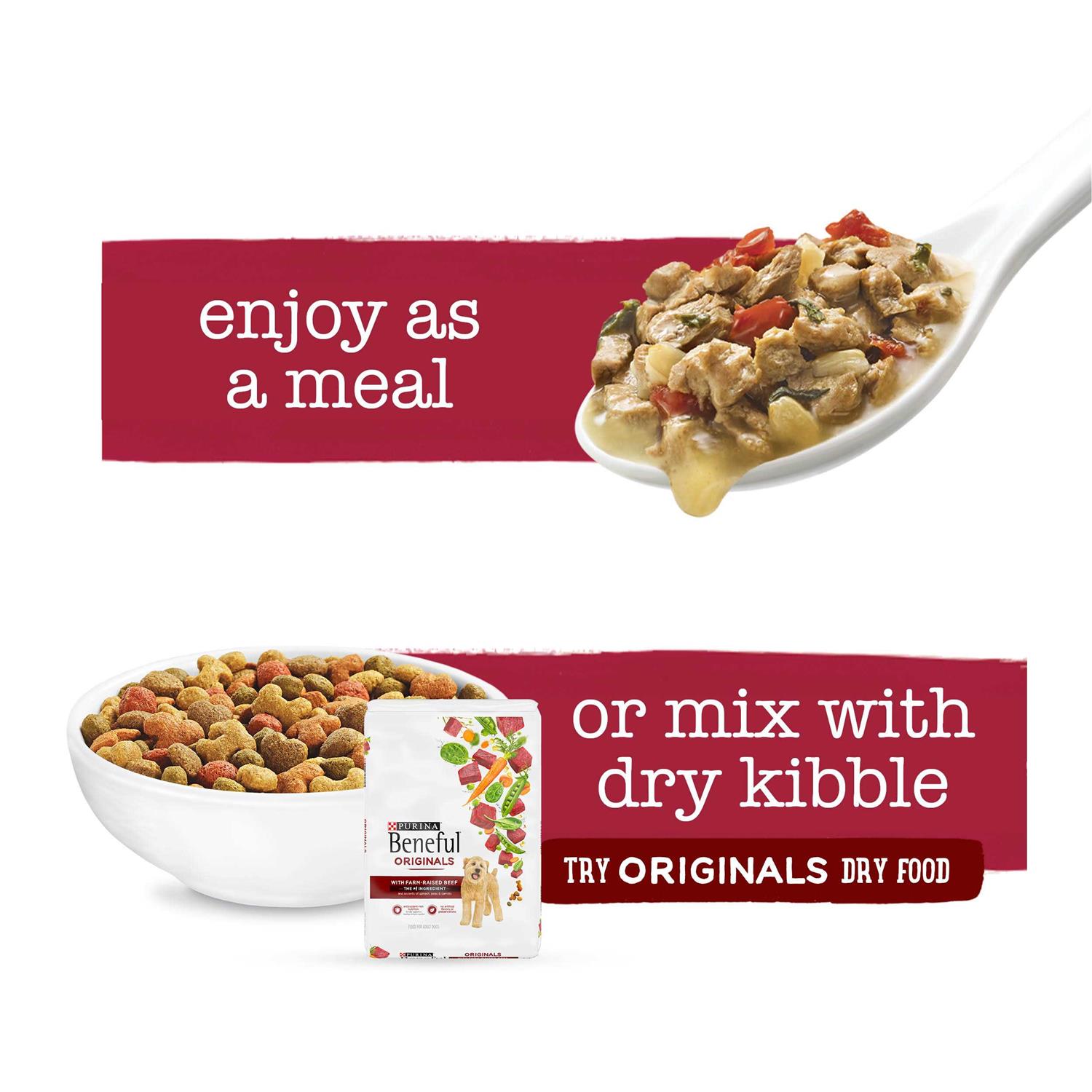 Purina Beneful Medleys Wet Dog Food - Healthber