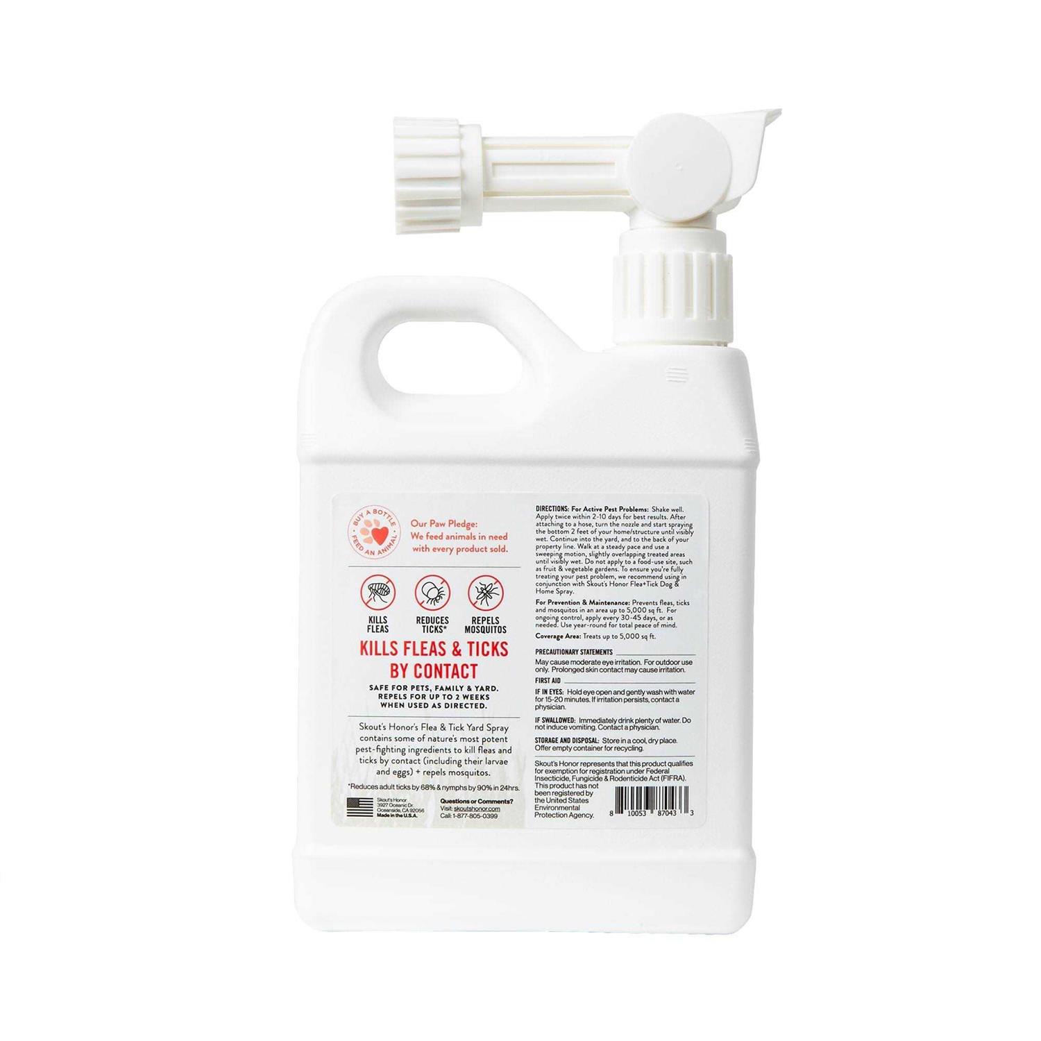 Skout’s Honor Flea & Tick Yard Spray - Healthber