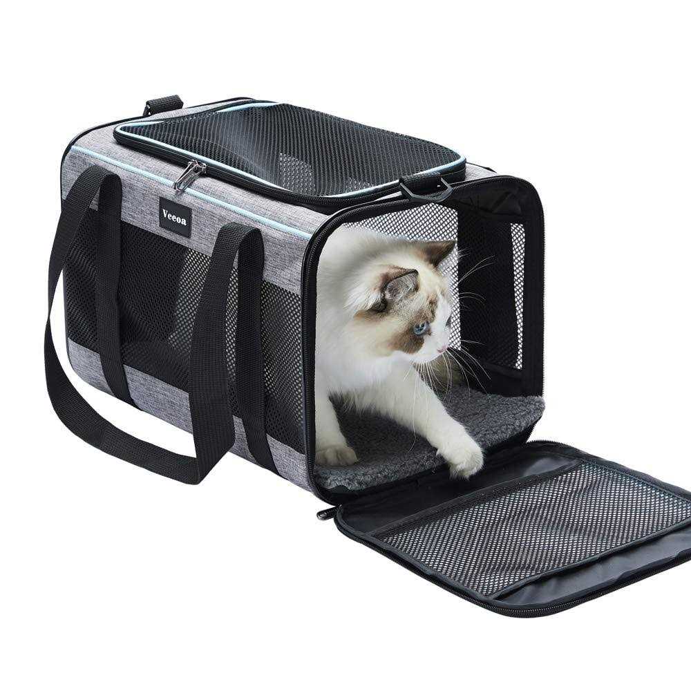Vceoa Carriers Soft-Sided Pet Carrier for Cats - Healthber