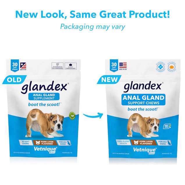 Glandex Anal Gland Soft Chews Supplement for Dogs - Healthber