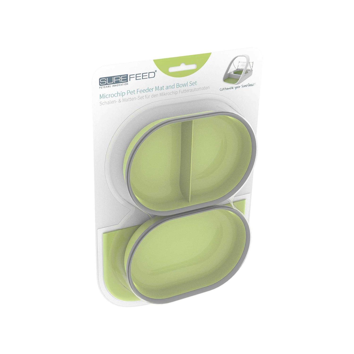 SureFeed Pet Bowl and Mat Set - Healthber
