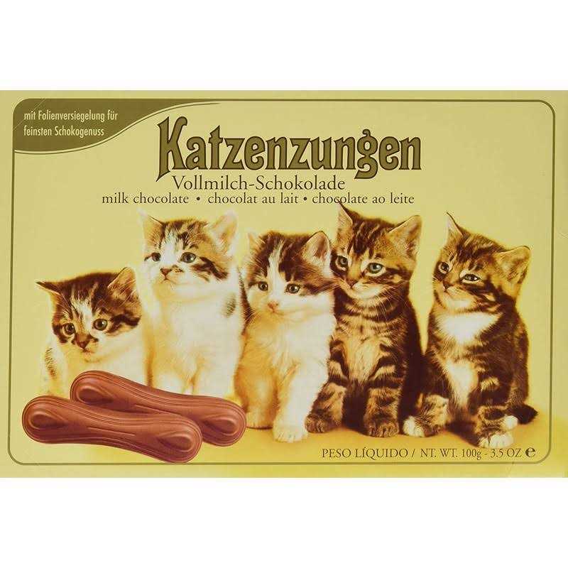 Sarotti Chocolate Cat Tongues - Healthber
