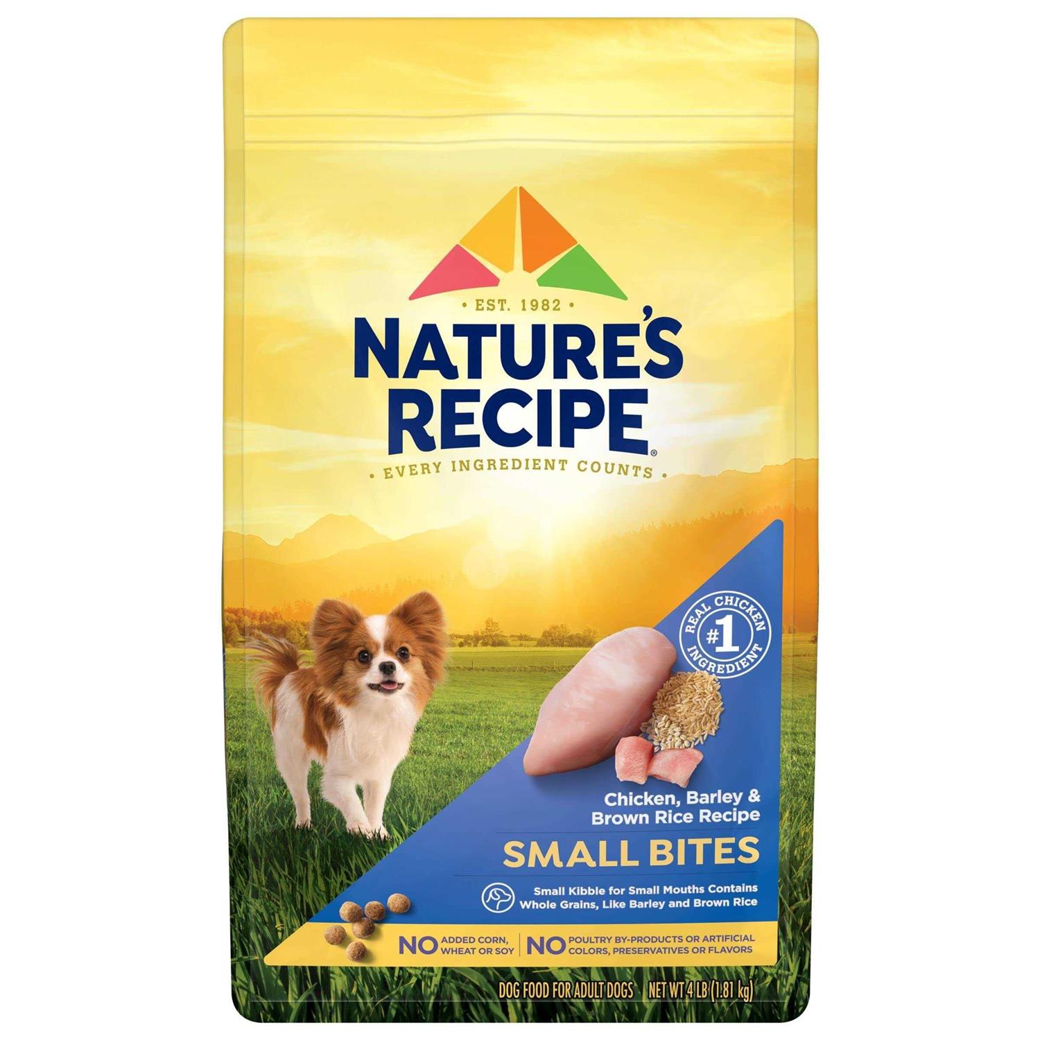 Nature’s Recipe Recipe Small Bites Dry Dog Food - Healthber