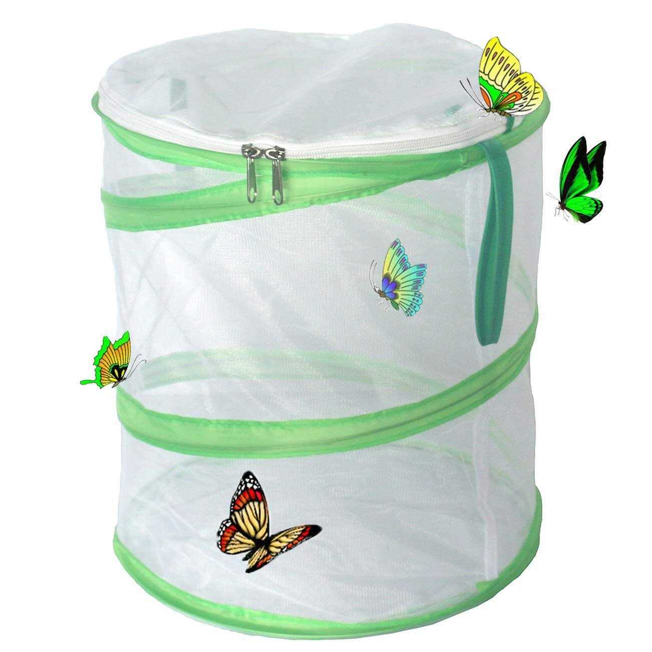 Trasfit Pop-up Insect and Butterfly Habitat Cage Terrarium - Healthber