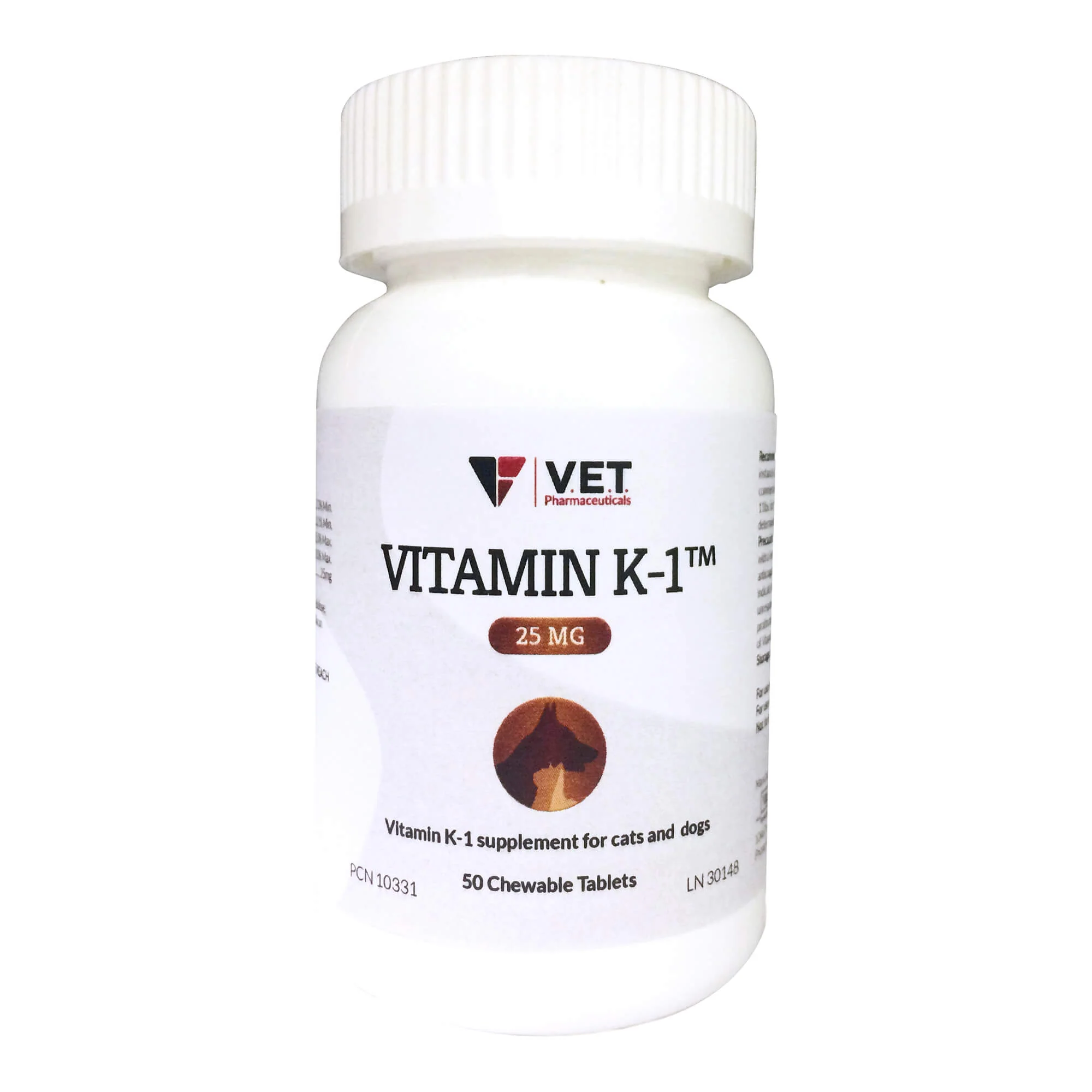 Vitamin K1 Chewable Tablets for Cats & Dogs - Healthber