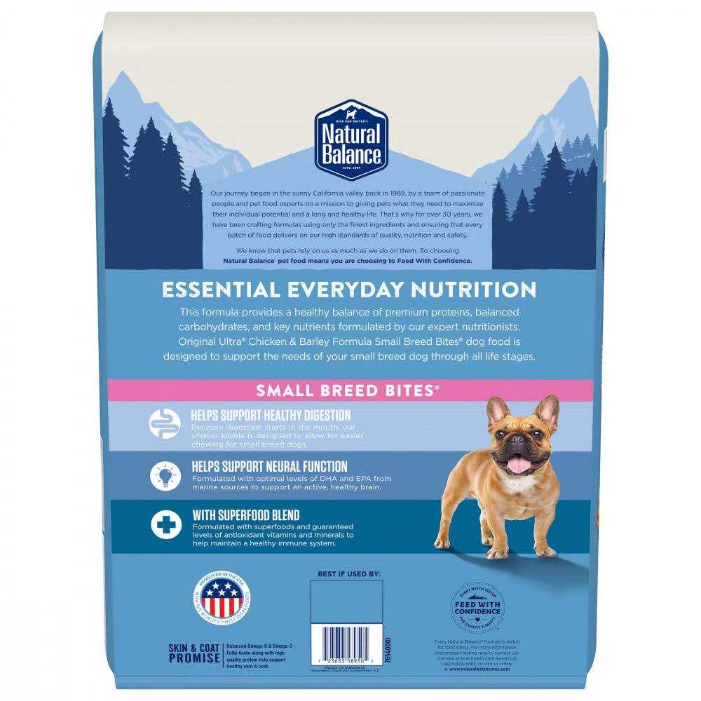 Natural Balance Original Ultra Chicken & Barley Dry Dog Food - Healthber