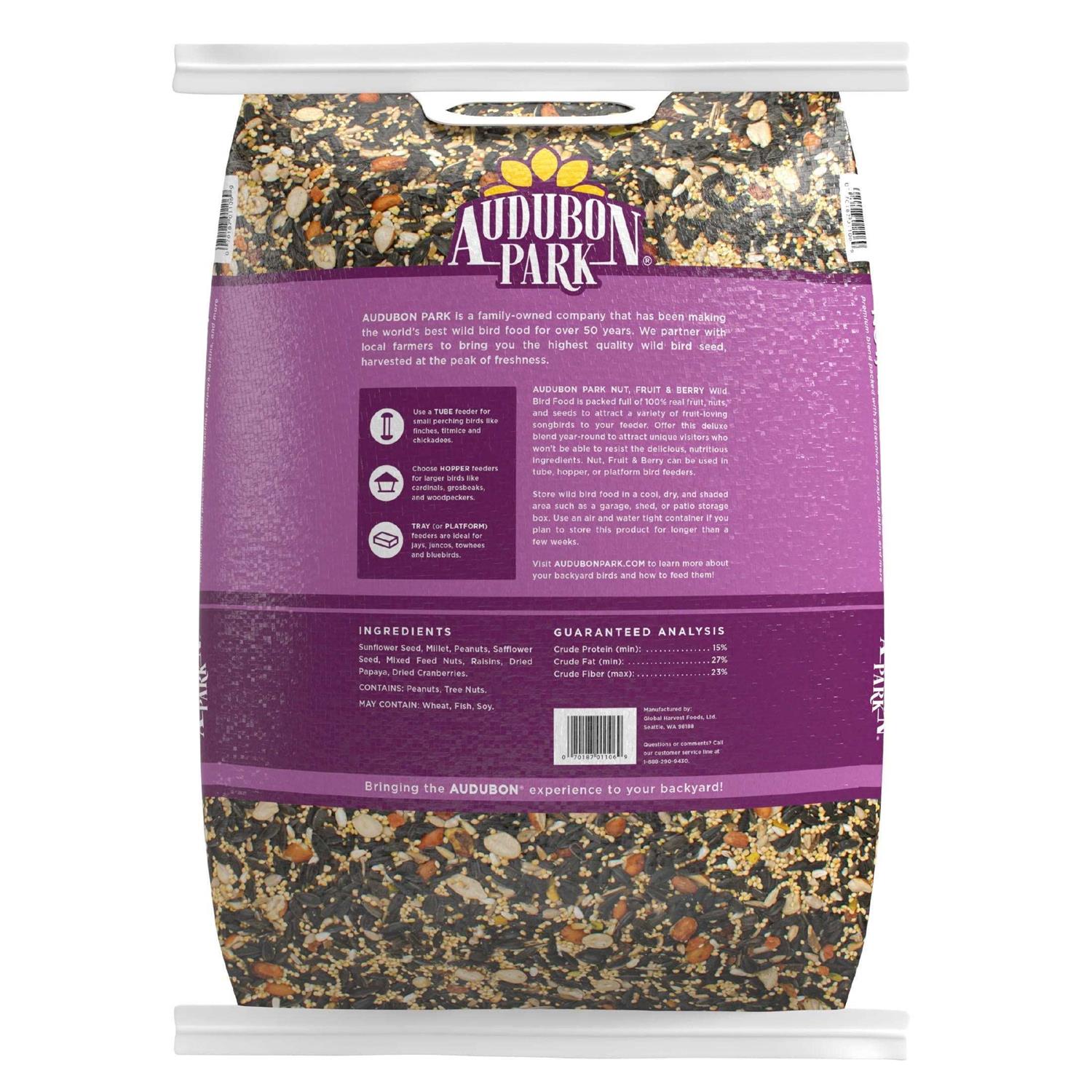 Audubon Park Nut Fruit & Berry Wild Bird Food - Healthber