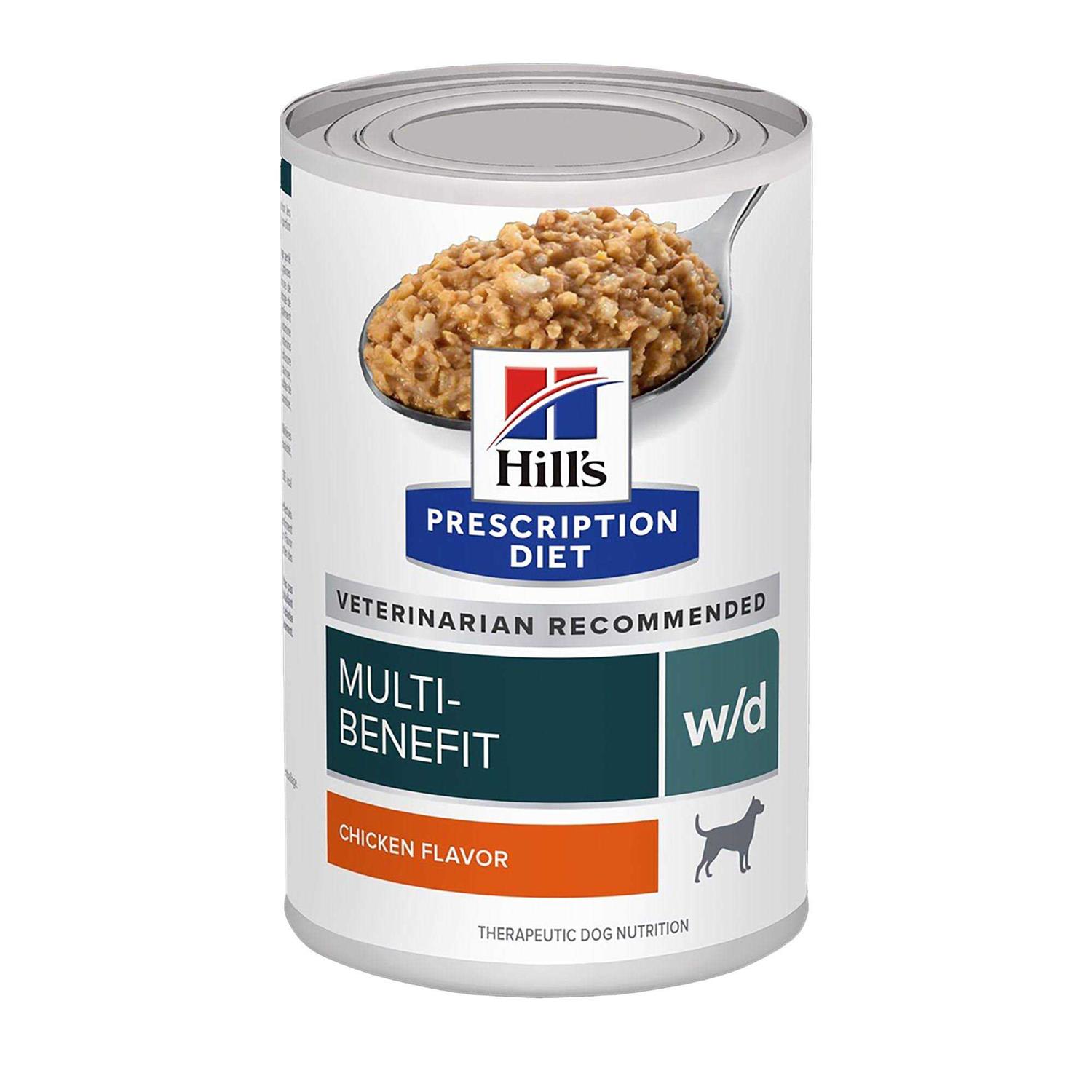 Hill’s Prescription Diet w/d Digestive/Weight/Glucose Management with Chicken Canned Dog Food - Healthber