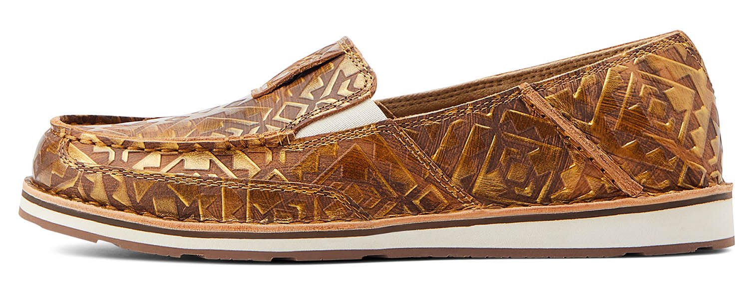 Ariat Women's Cruisers, Copper Blanket Emboss - Healthber