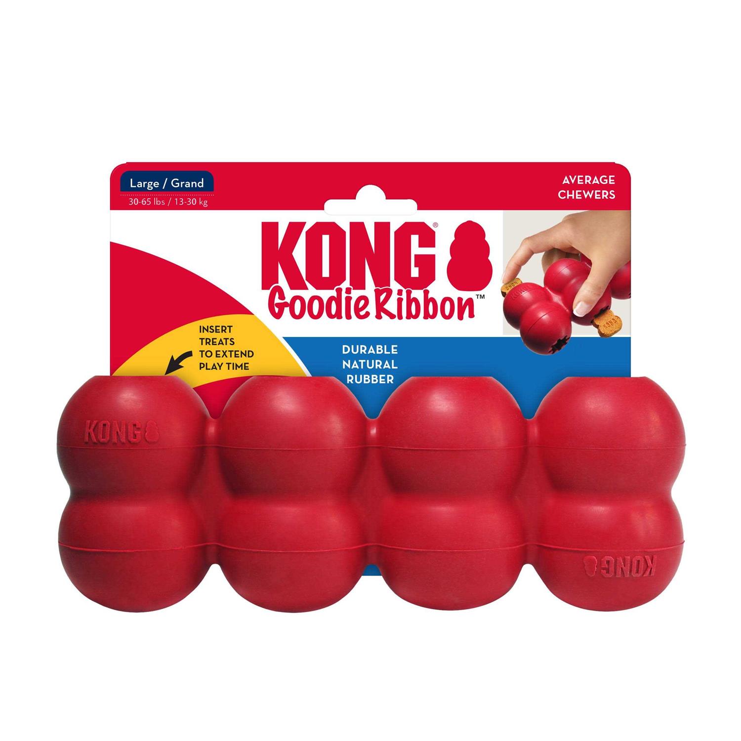 Goodie Ribbon Dog Toy KONG - Healthber