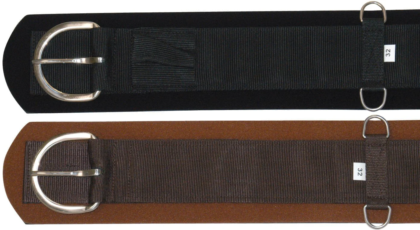 Western Neoprene Horse Cinch with Stainless Steel Hardware - Healthber