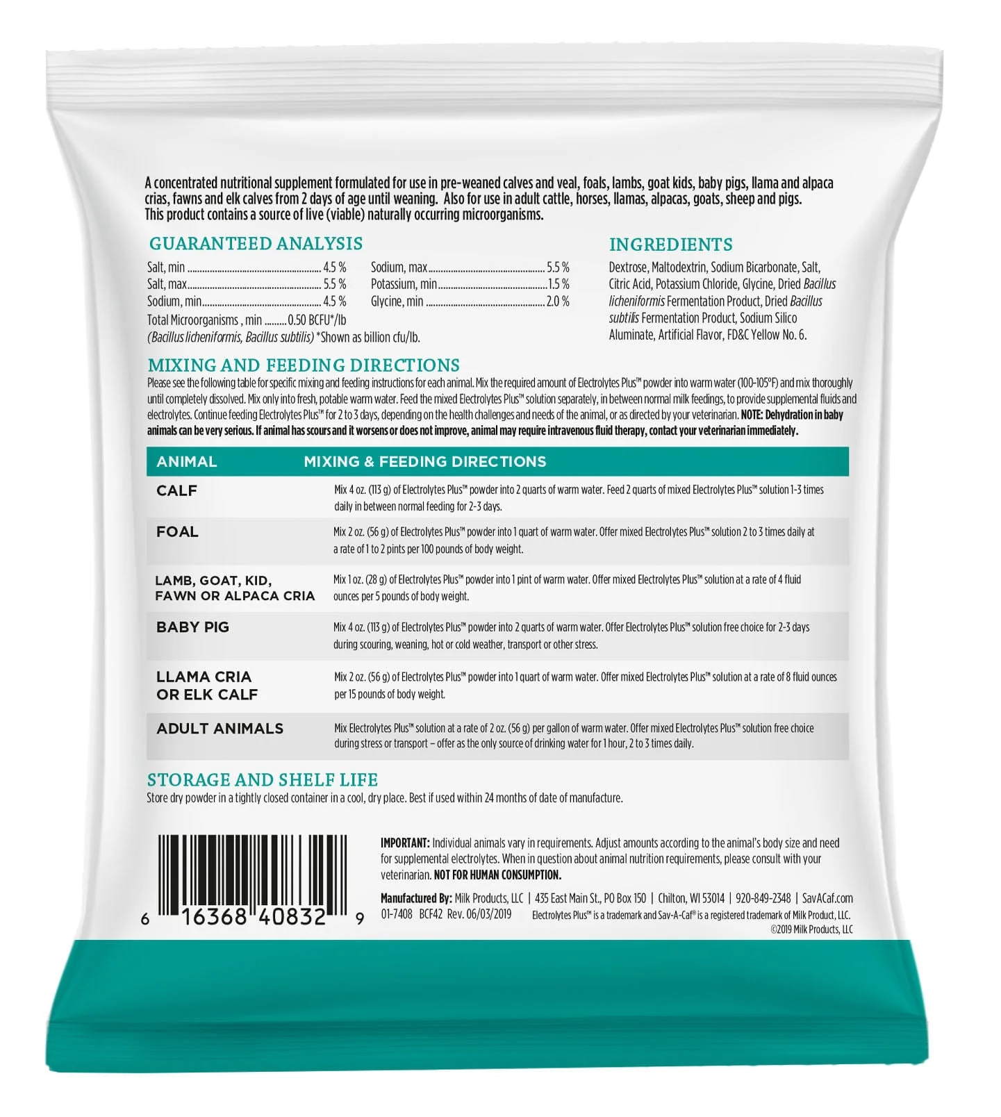 Sav-A-Caf Electrolytes Plus - Healthber