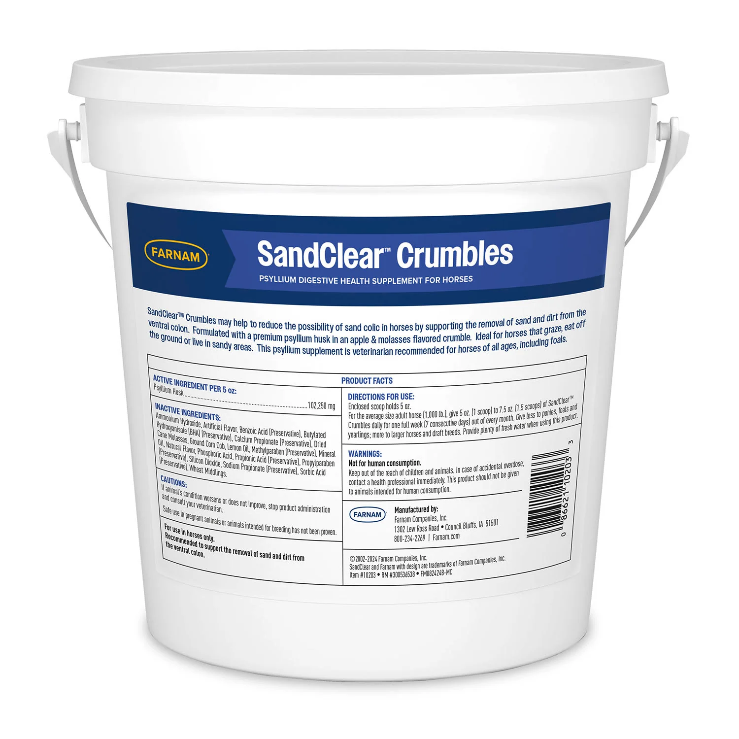 SandClear Natural Psyllium Crumbles - Healthber