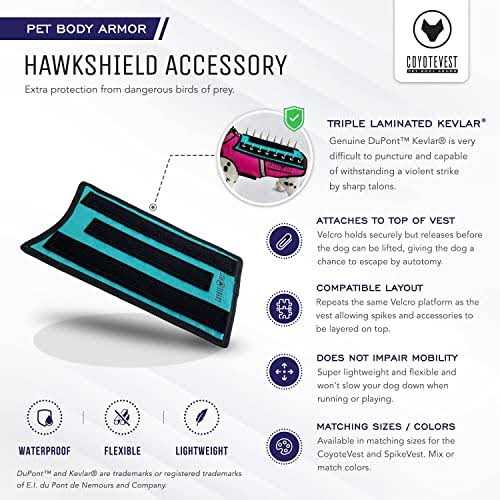 CoyoteVest HawkShield Pad for CoyoteVest or SpikeVest Dog Harness Vest - Healthber