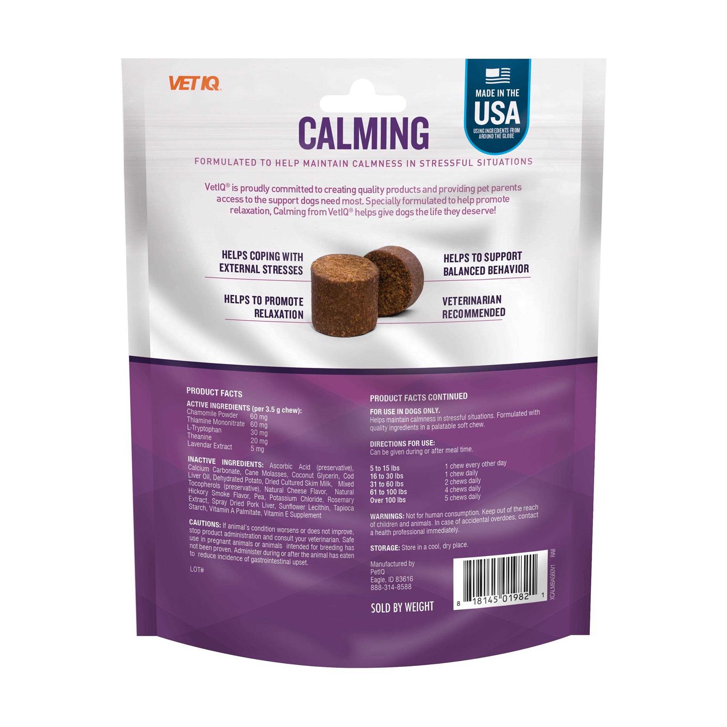 VetIQ Calming Soft Chews - Healthber
