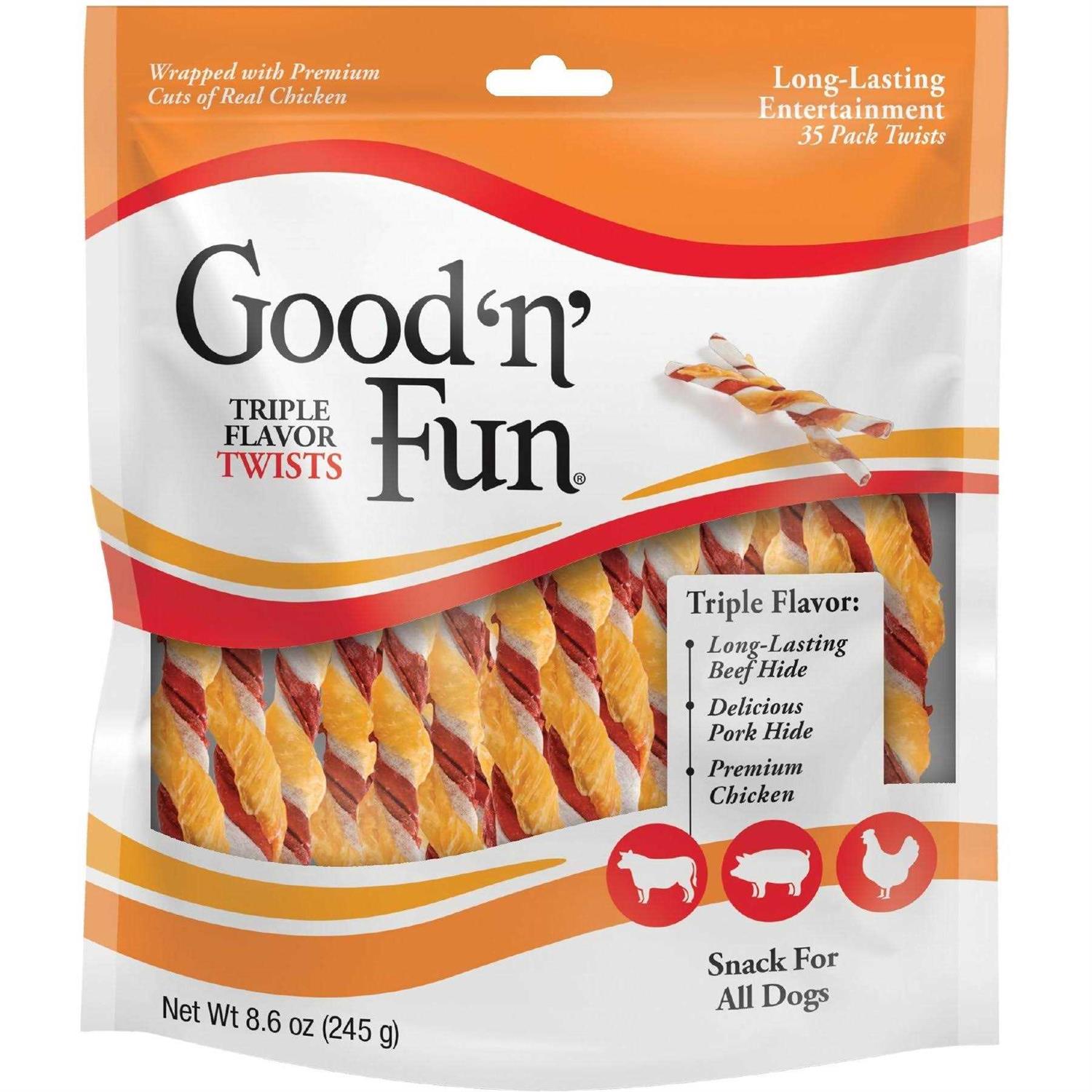 Good’n’Fun Triple Flavor Twists - Healthber
