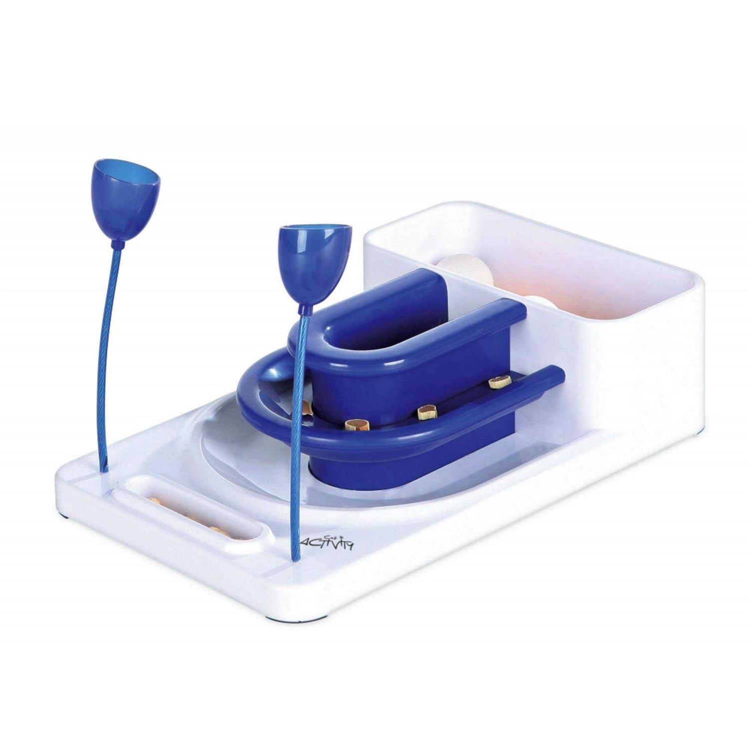 Trixie Pet Products 4595 Fantasy Board for Cats – Blue & White - Healthber