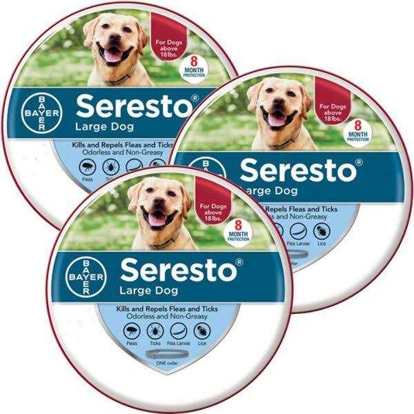Bayer Seresto Flea and Tick Collar for Dogs - Healthber