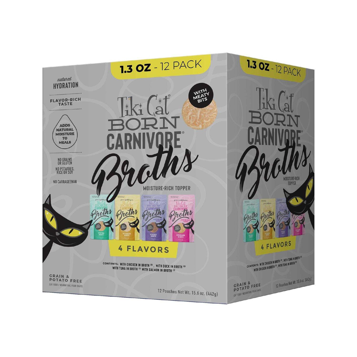 Tiki Cat Broth Variety Pack Wet Cat Food - Healthber