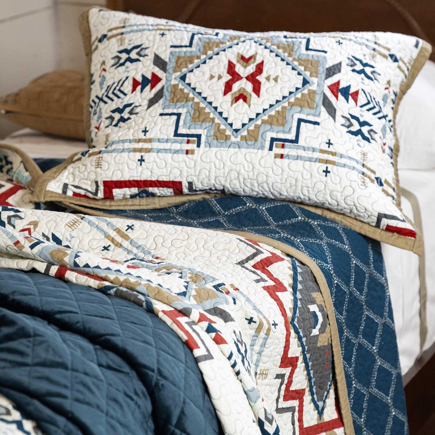 Spirit Valley Reversible Quilt Set - Healthber