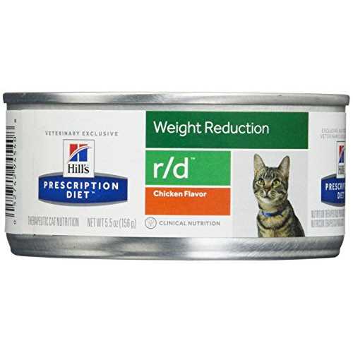Hill’s Prescription Diet r/d Liver & Chicken Canned Cat Food, 5.5-oz - Healthber