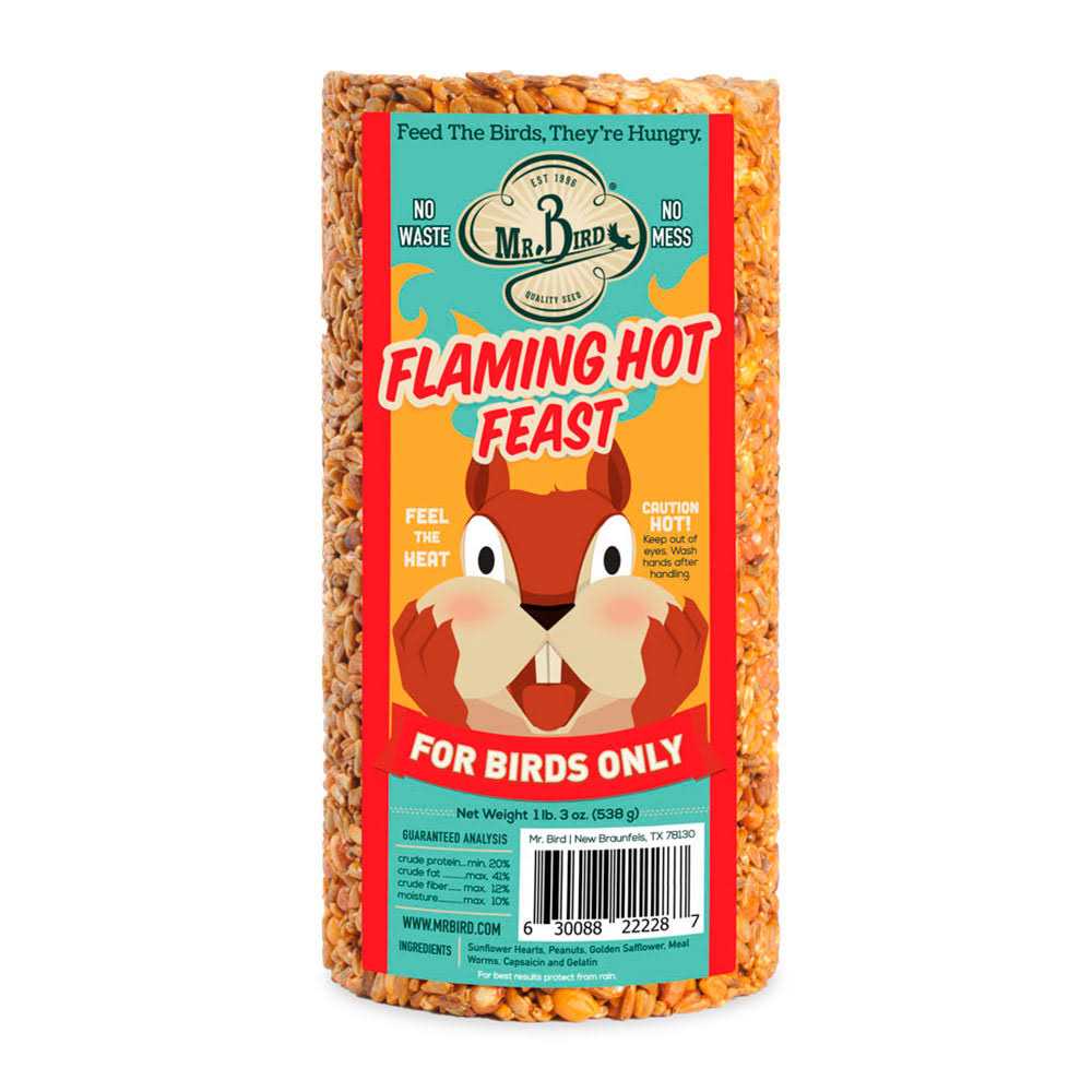 Mr. Bird Flaming Hot Feast Small Cylinder - Healthber