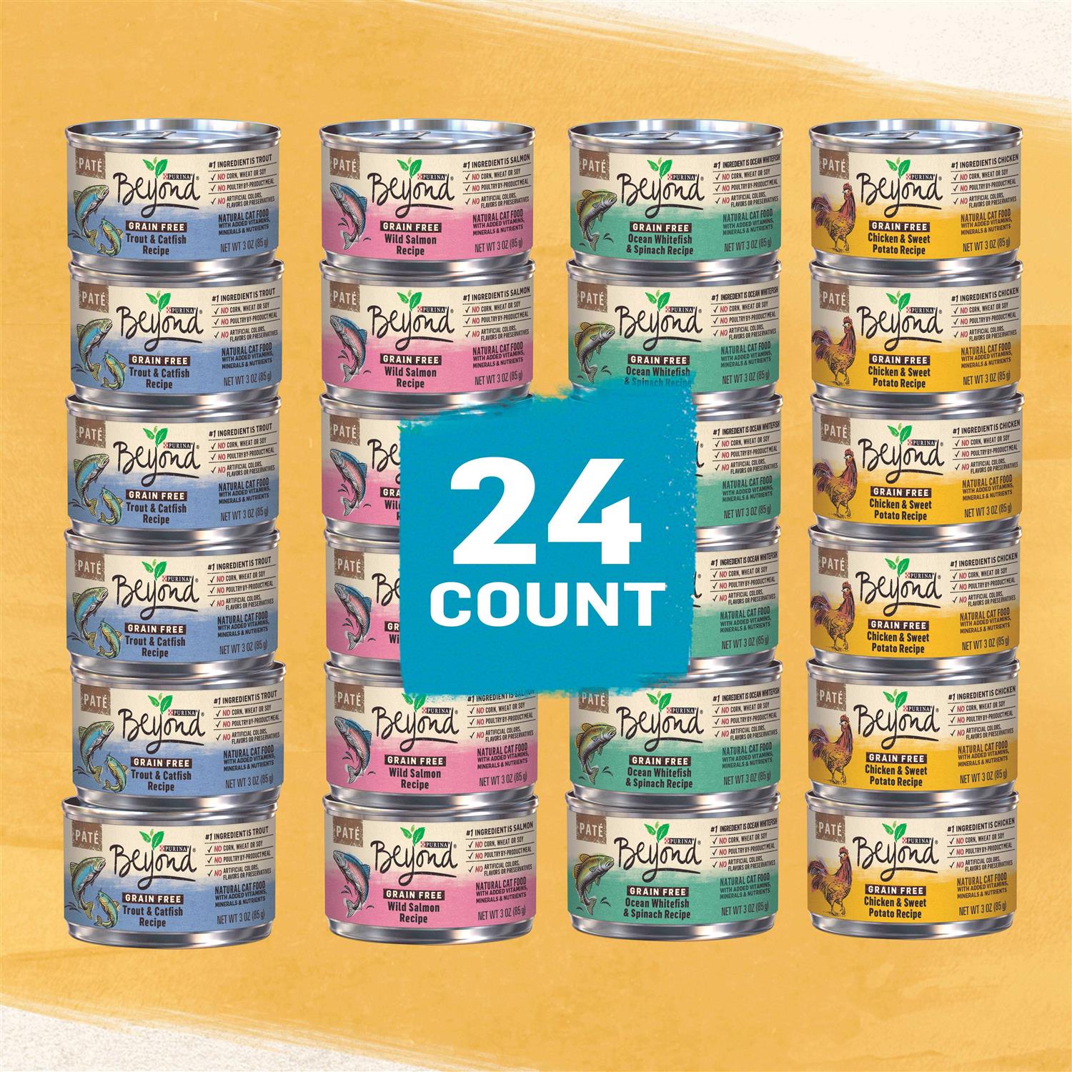 Purina Beyond Grain-Free Wet Cat Food - Healthber