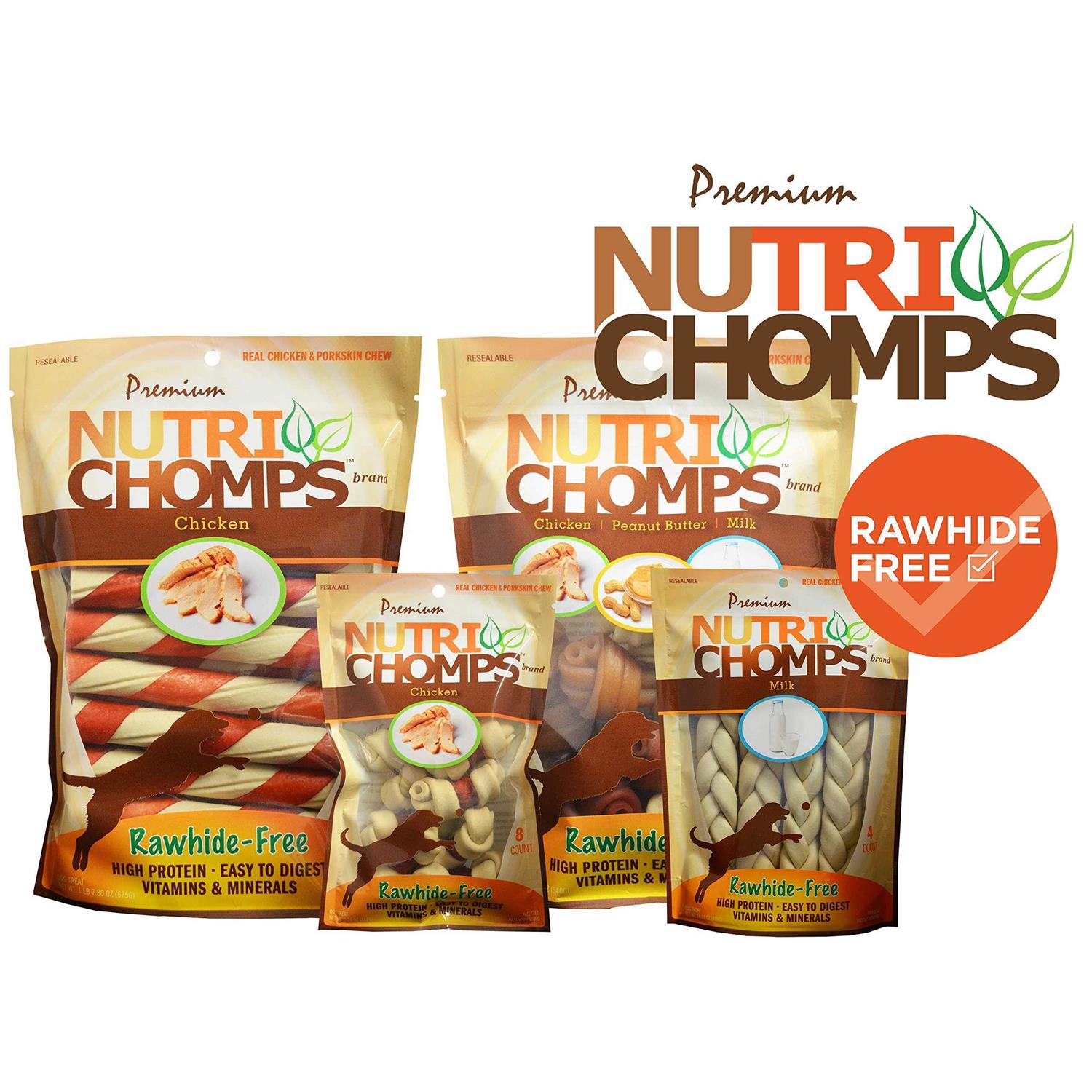 Nutri Chomps Chicken Twists - Healthber