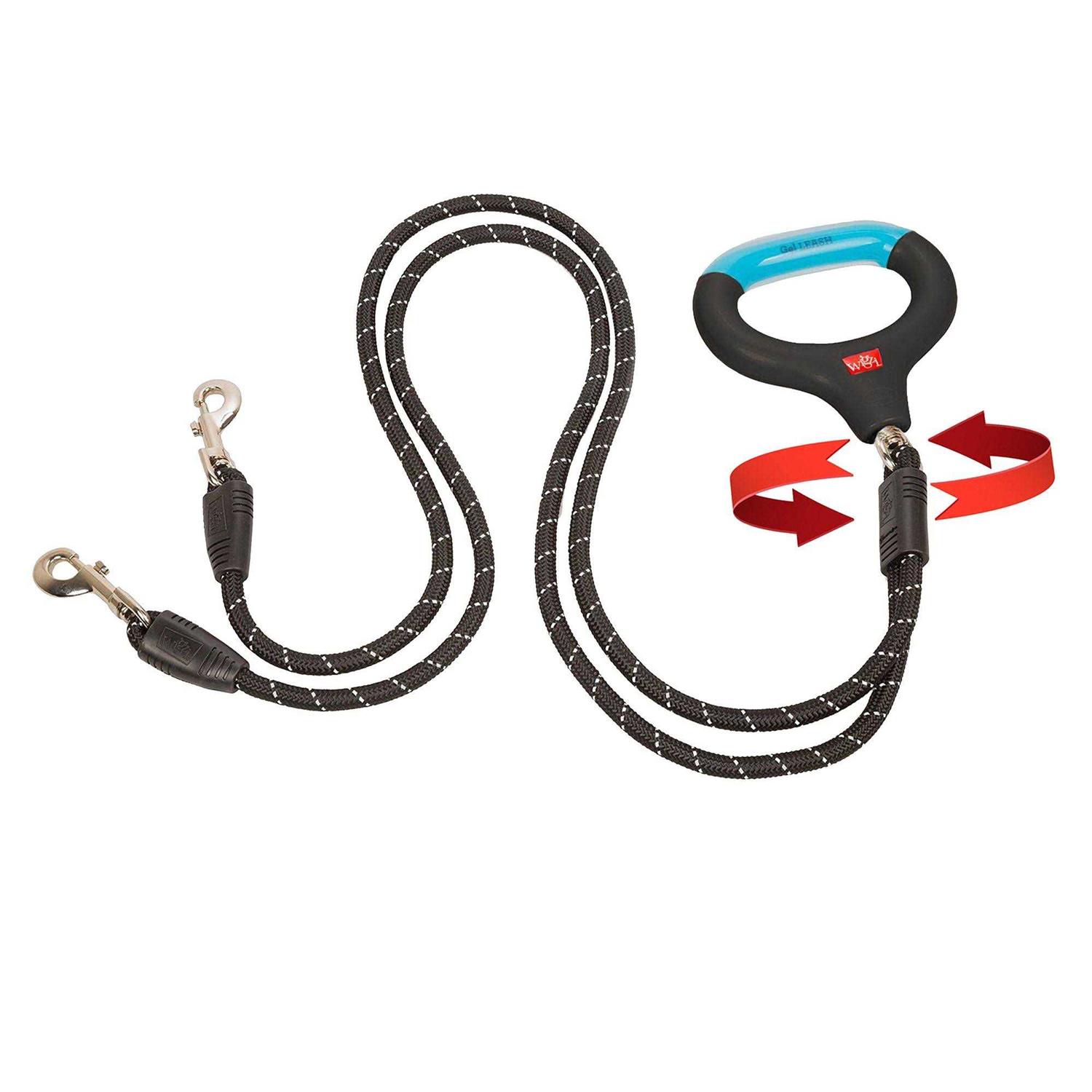 Wigzi Dual Doggie Gel Rope Leash - Healthber
