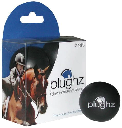 Plughz Equine Ear Plugs, 2 Pair Pack - Healthber