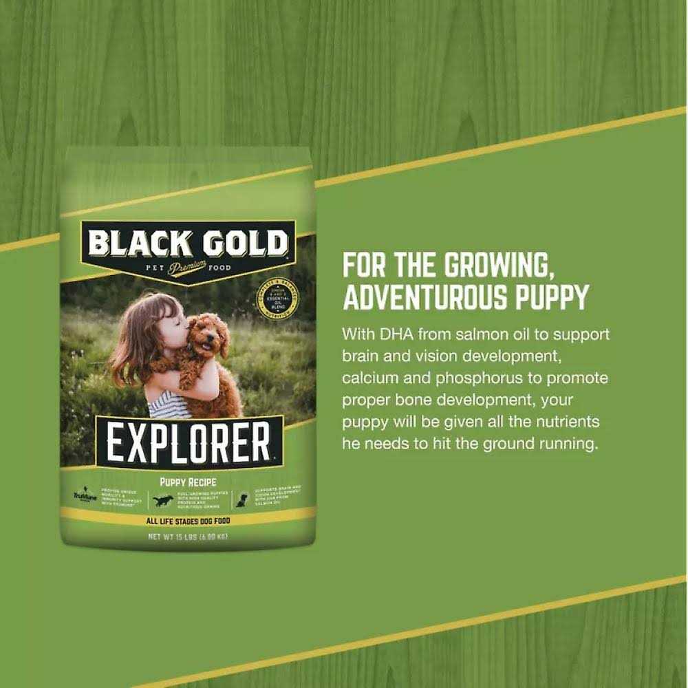 Black Gold Explorer Puppy Recipe Dry Dog Food - Healthber
