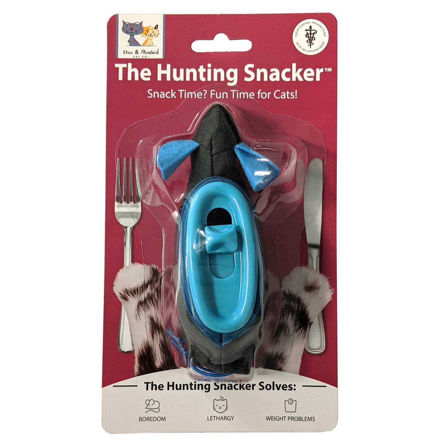 Doc & Phoebe The Hunting Snacker Cat Feeder - Healthber