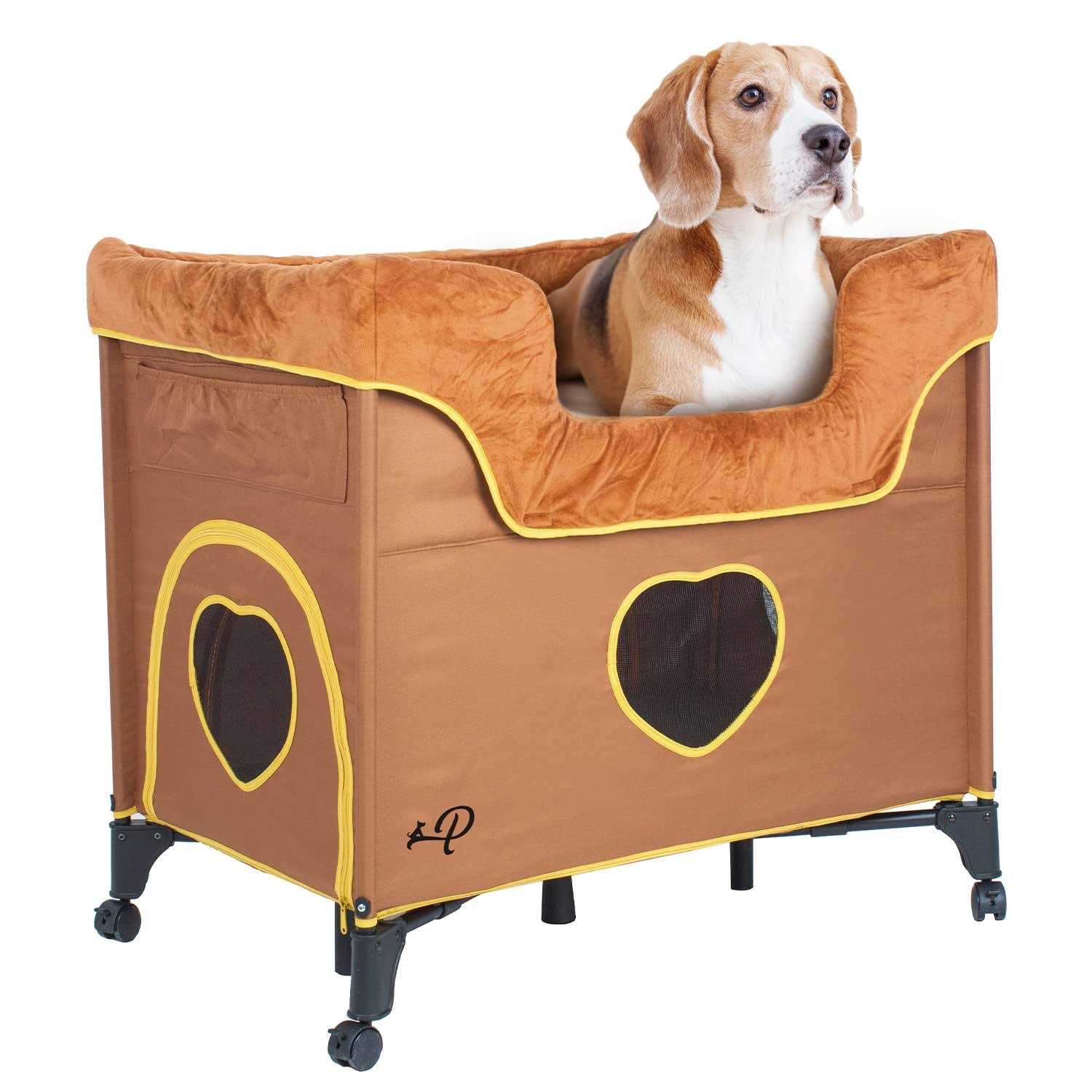 Petique Bedside Lounge Pet Bed - Healthber