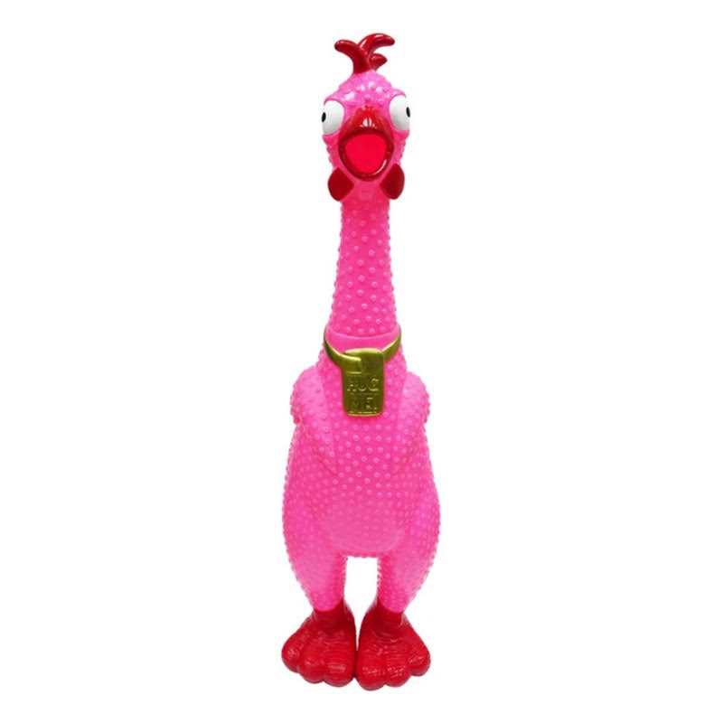 Animolds A Giant screaming Chicken the Hug Me squeaky Chicken Toy - Healthber