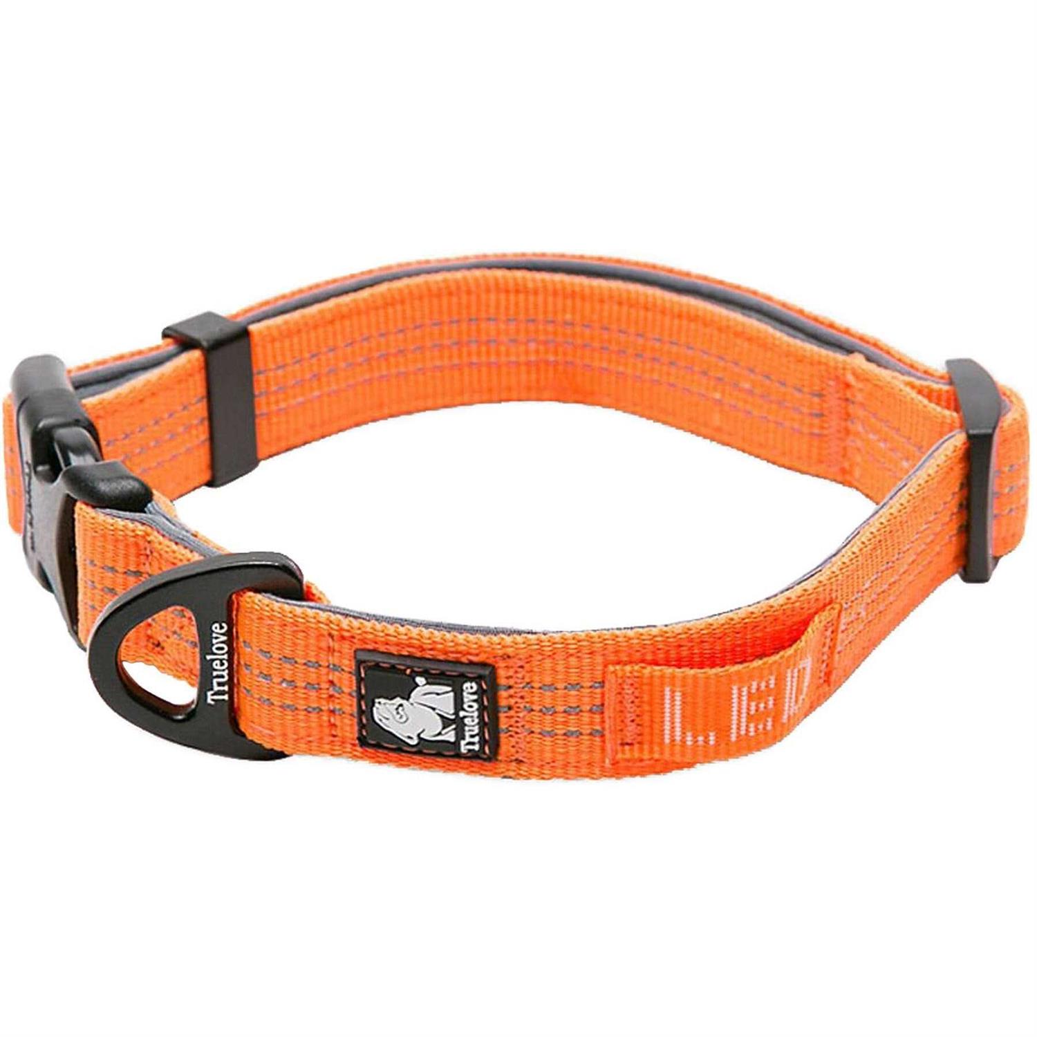 Chai’s Choice Best Outdoor Explorer Dog Collar 3M Reflective Dog Collar with Aluminum Leash Attachment, Matching Harness and Leash Available - Healthber