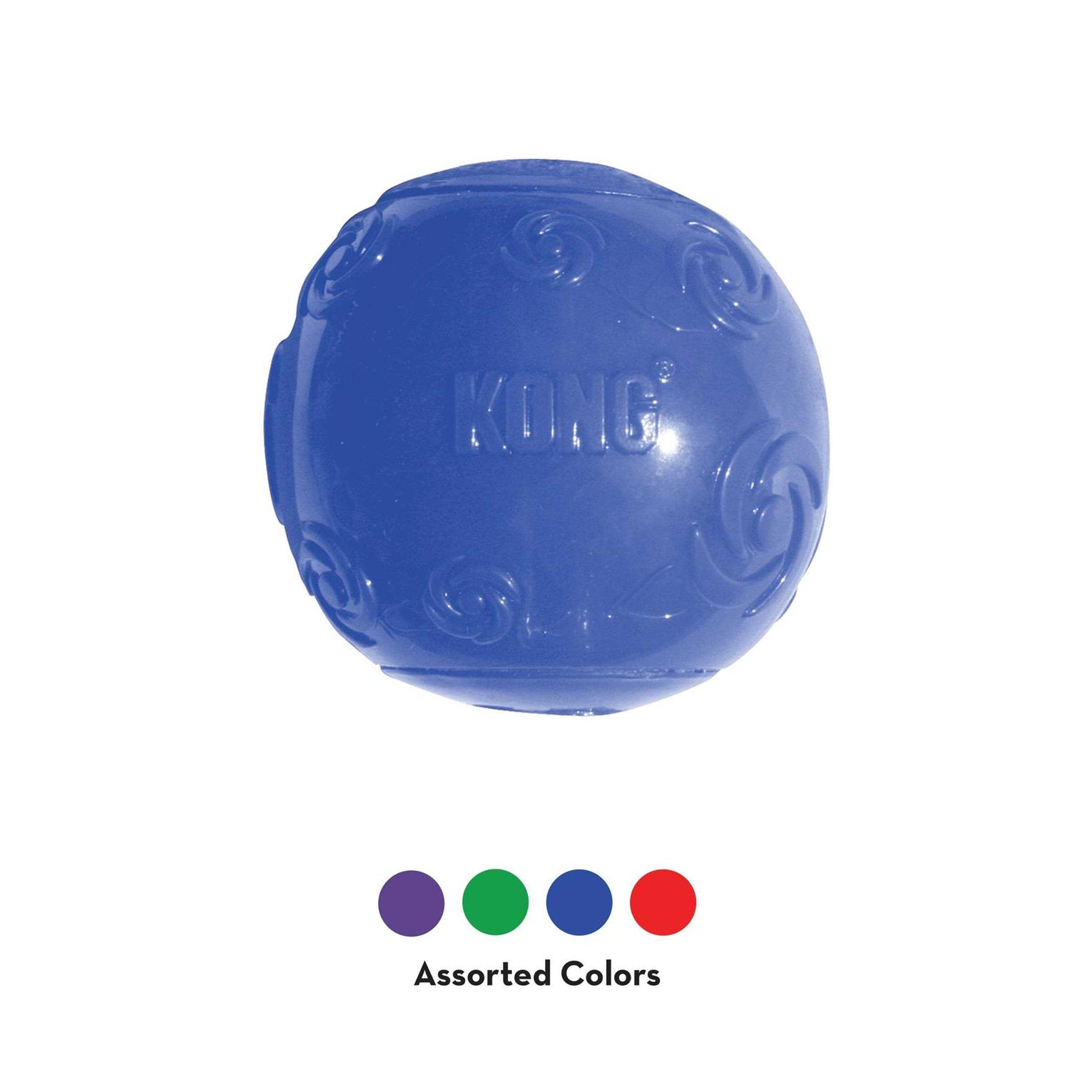 KONG Squeezz Ball Dog Toy - Healthber