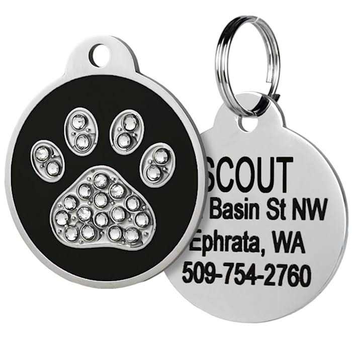GoTags Stainless Steel Personalized Dog & Cat ID Tag - Healthber