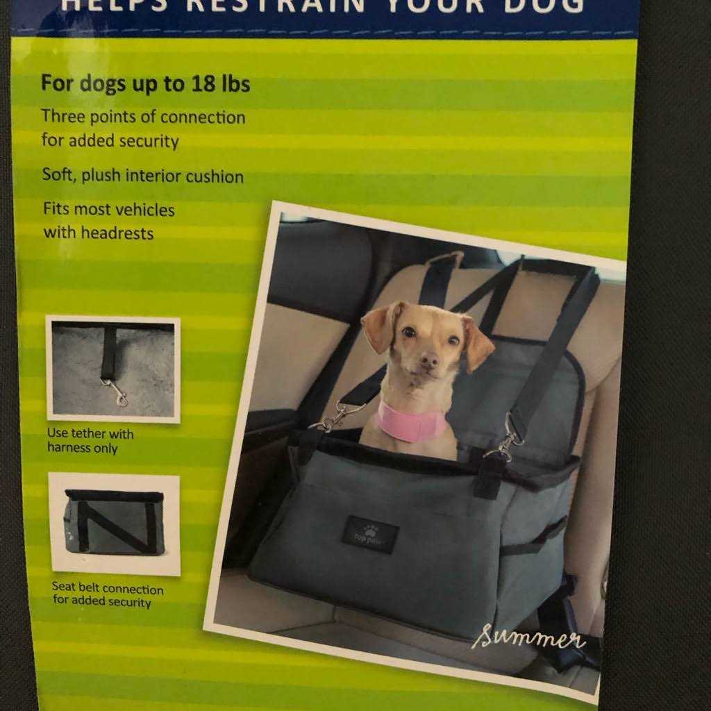 Top Paw Vehicle Booster Seat - Healthber
