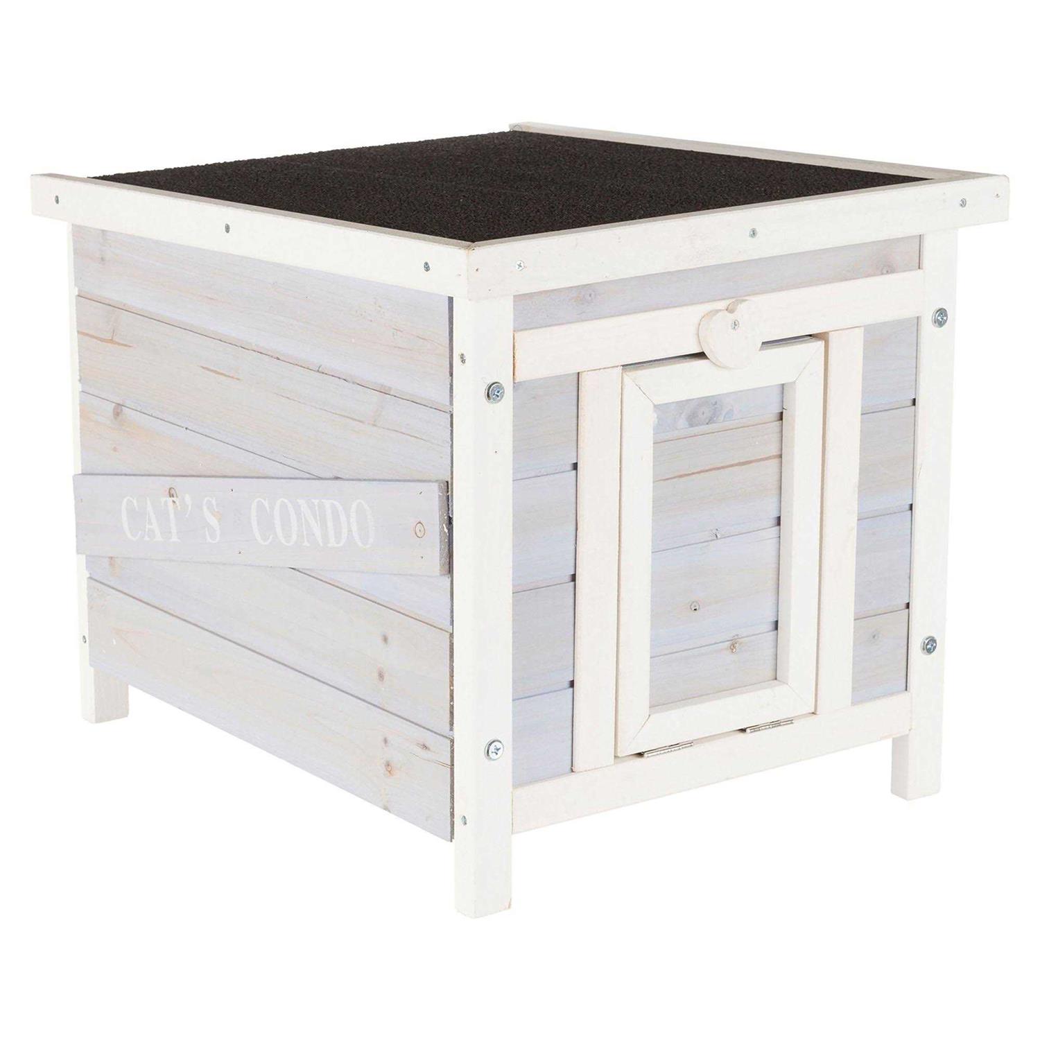 Trixie Pet Products Wooden Cat Patio - Healthber