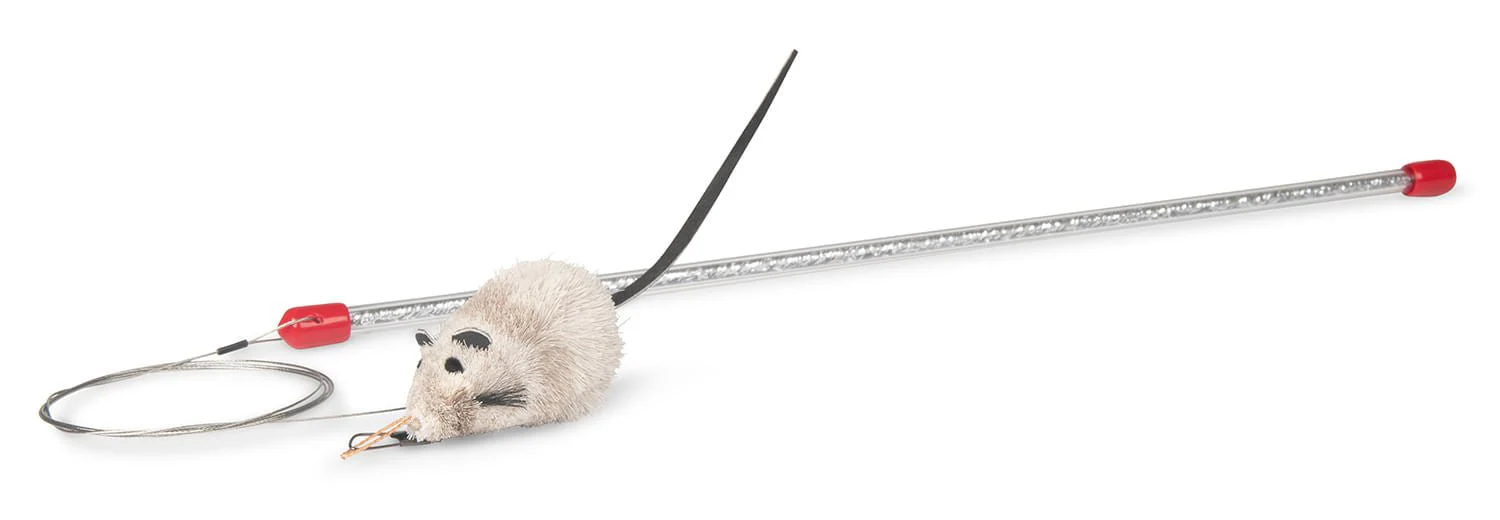 Go Cat Teaser Cat Catcher Wand & Toy - Healthber