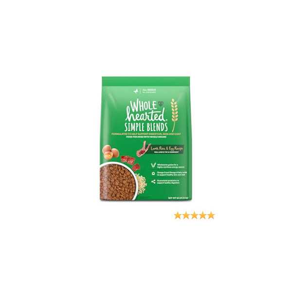 WholeHearted Simple Blends Lamb Rice & Egg Recipe Dry Food - Healthber