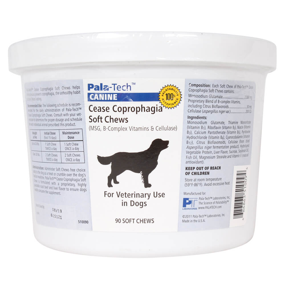 Cease Coprophagia for Dogs, 90 Soft Chews - Healthber