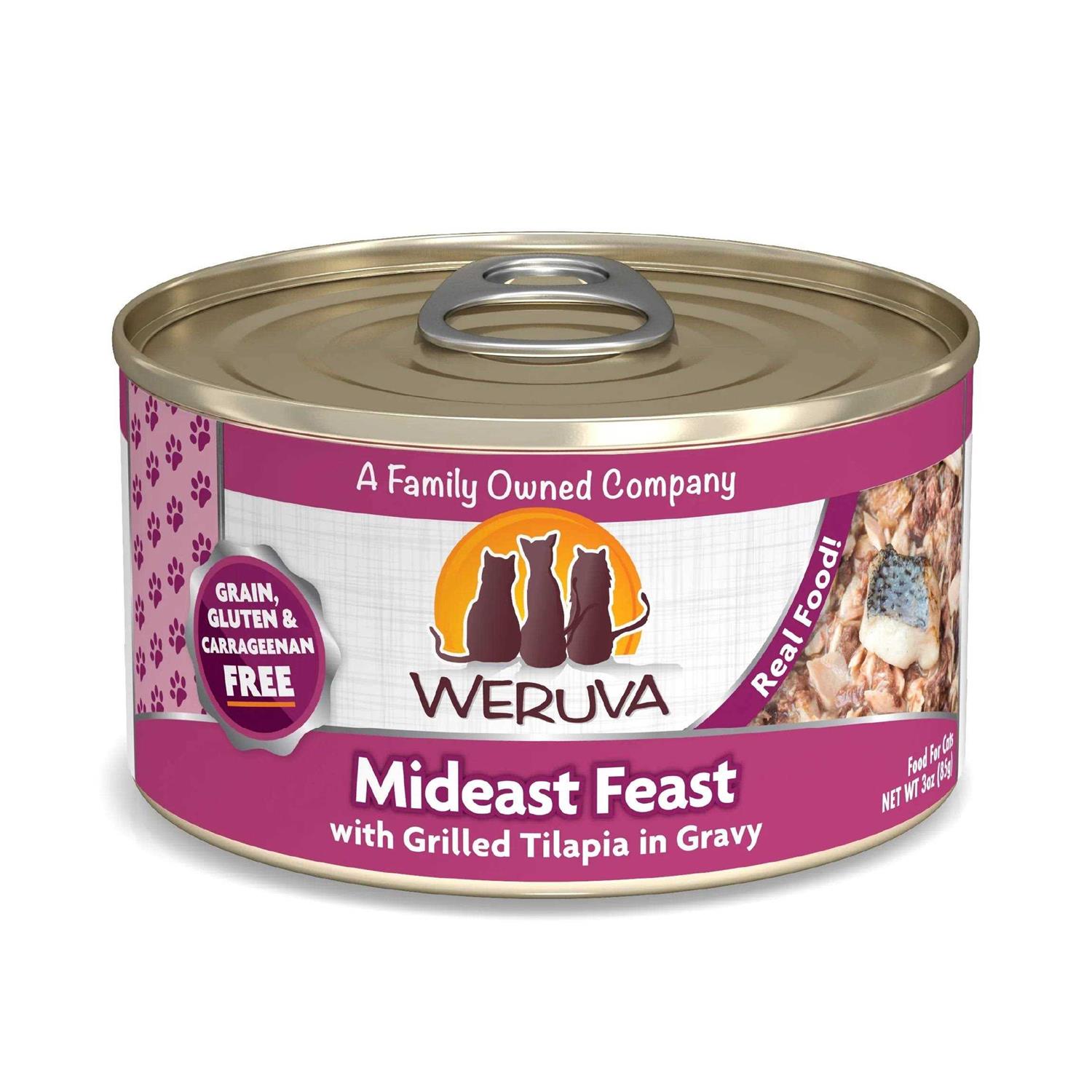 Weruva Grilled Tilapia Mideast Feast Cat Food - Healthber