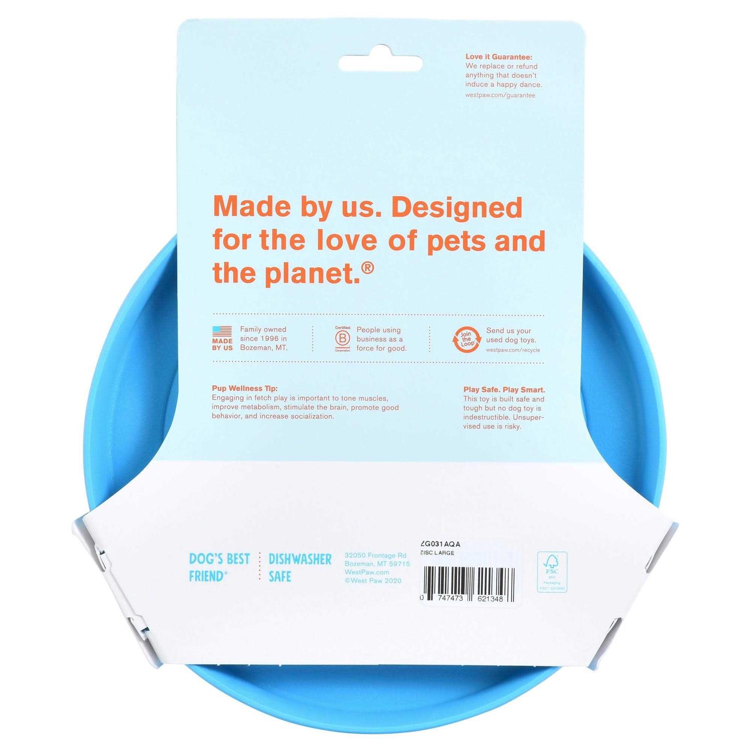 West Paw Zisc Dog Toy - Healthber