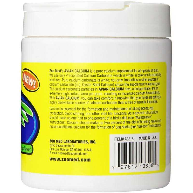 Zoo Med Avian Calcium - Healthber